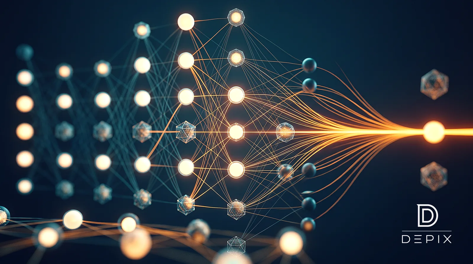 Signals flowing backward through network layers